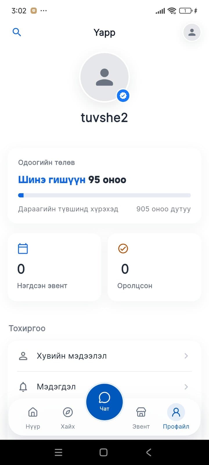 Yapp Урамшуулал дэлгэц